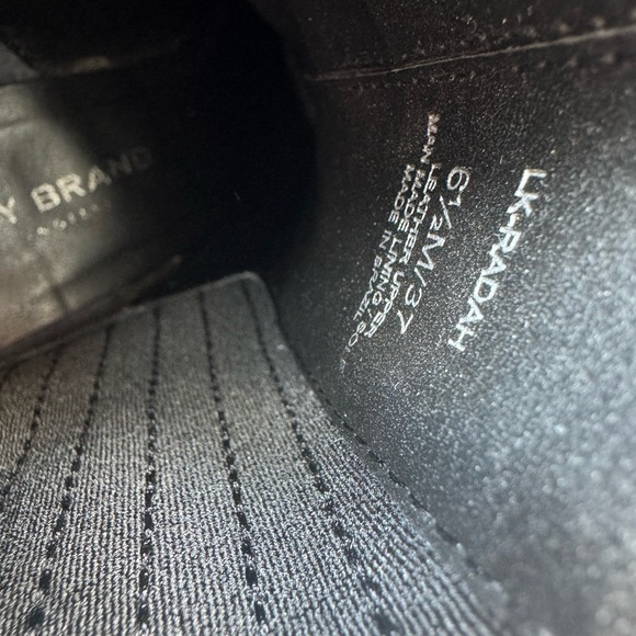 LUCKY BRAND LEATHER HEELED BOOTIES - Picture 5 of 6